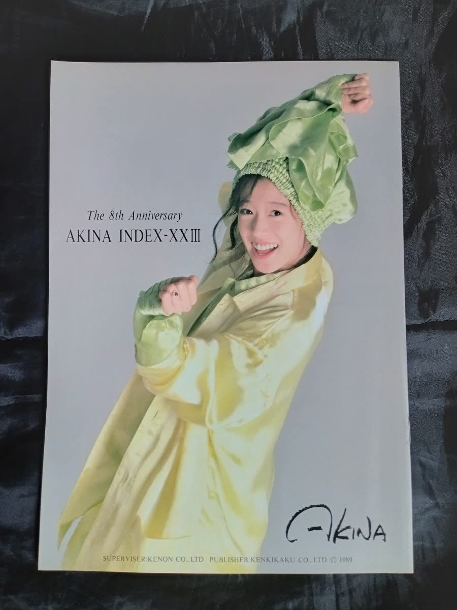 中森明菜　パンフレット 中森明菜 ファーストコンサート パンフ 1982.8.10 中野サン