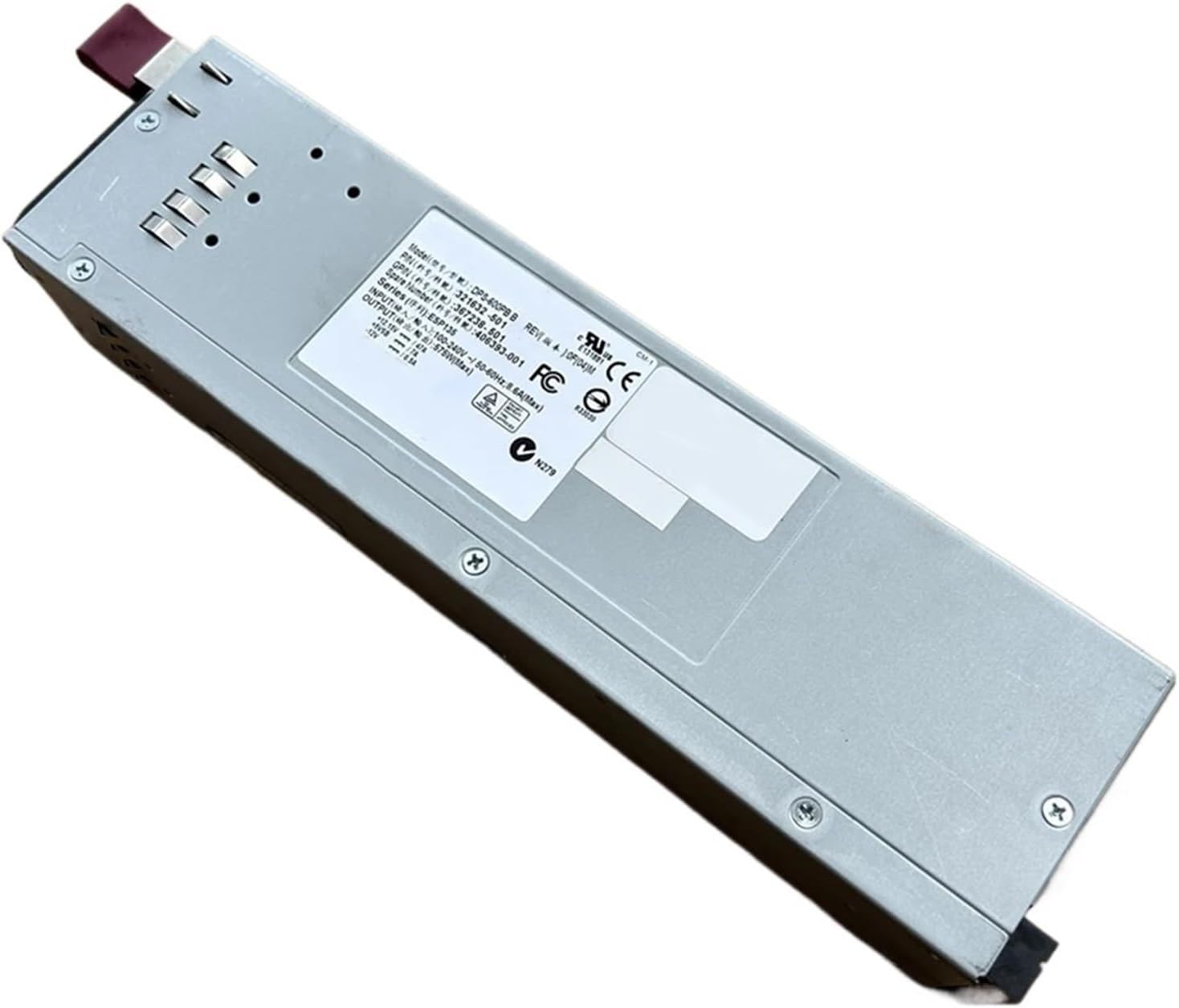 for DL380 G4 575W Server Power Supply DPS-600PB B 321632-501 406393-001