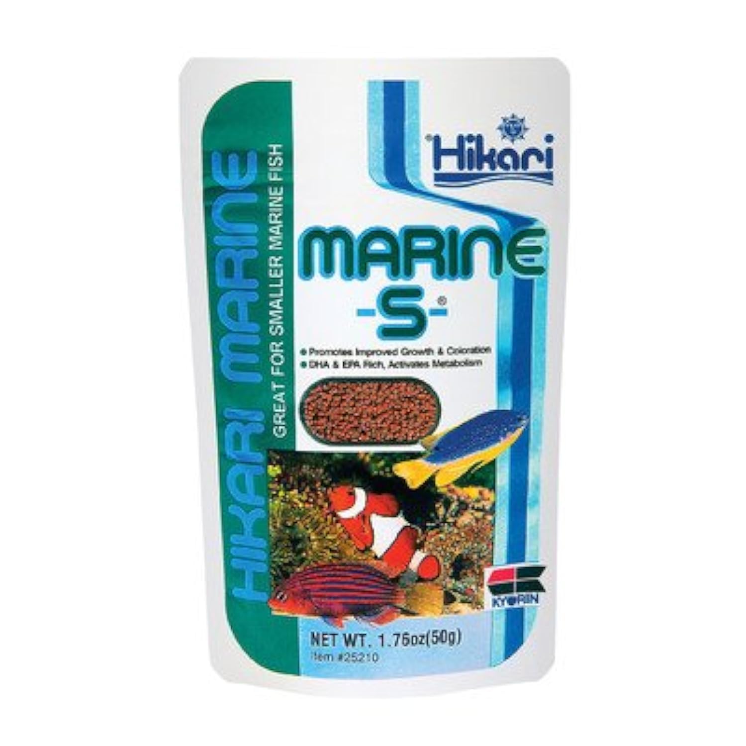 Marine S Pellet Fish Food (1.76 oz.) [Set of 2]