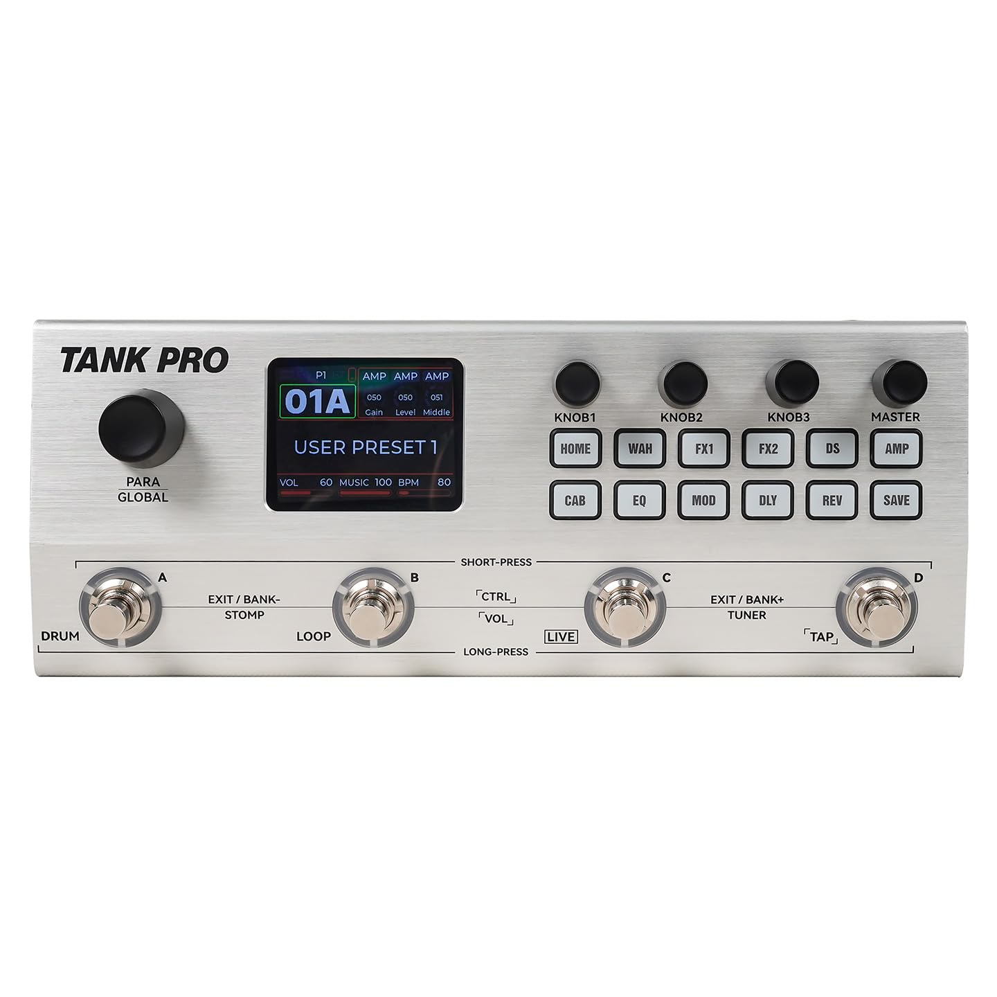 M-VAVE TANK PRO ギター ベース用マルチエフェクター日本語説明書付 Amazon.co.jp: 【TANK PRO マルチエフェクター】日本語説明書付き 300