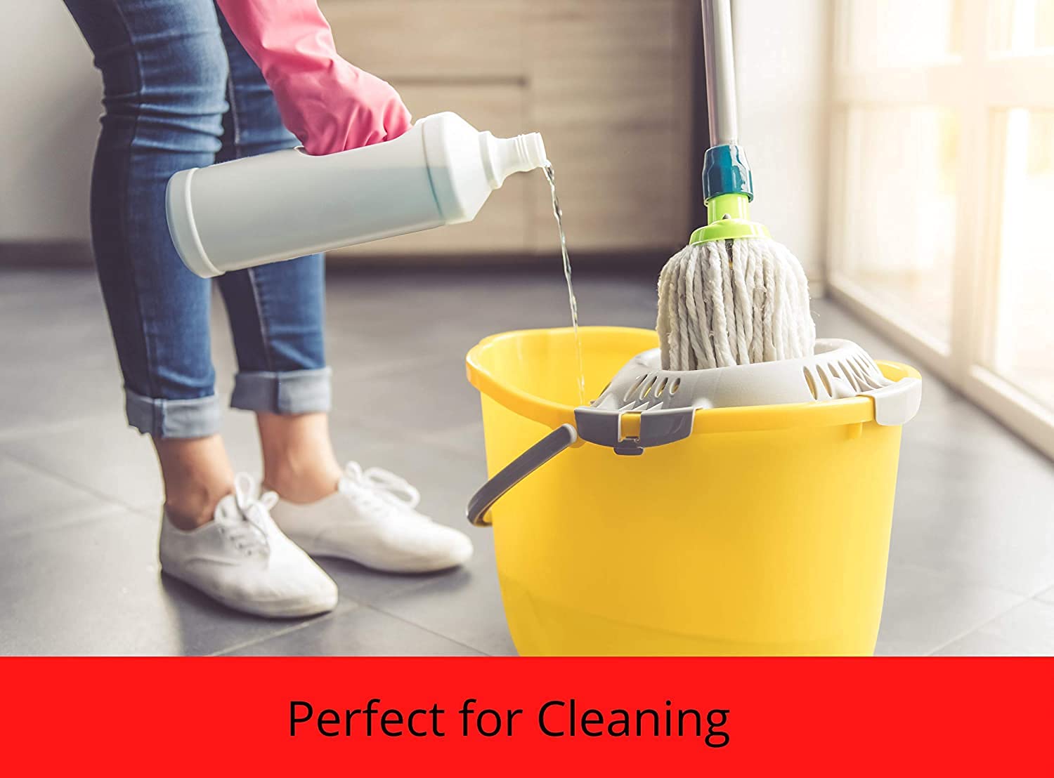 Red Rickshaw White Vinegar (5 Acidic) for Cleaning, Weed Killing