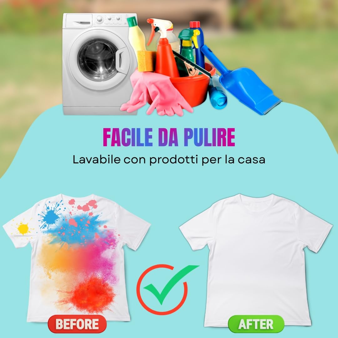 (1 kg verde) Holi-Gulal, polvere solubile in acqua, servizio fotografico naturale, colori rangoli, polvere arcobaleno, set colorato, animali, baby shower, matrimoni, campi estivi
