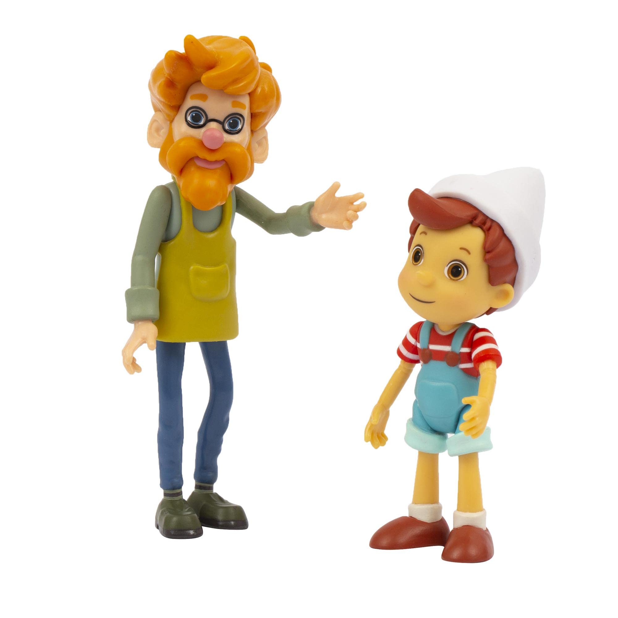 Pinocchio and Friends Action Figure Twin Pack - Pinocchio and Geppetto Action Figures, Multi-coloured, 17.5 x 5.5 x 14 cm - Image 2