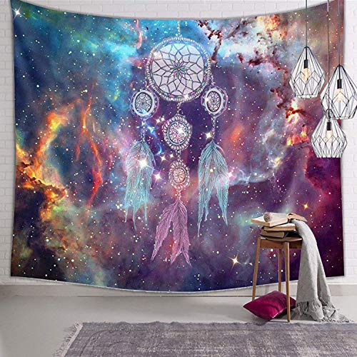 image for PHNAM Bohemian Tapestry Wall Hanging Dream Catcher Colorful Mandala Be