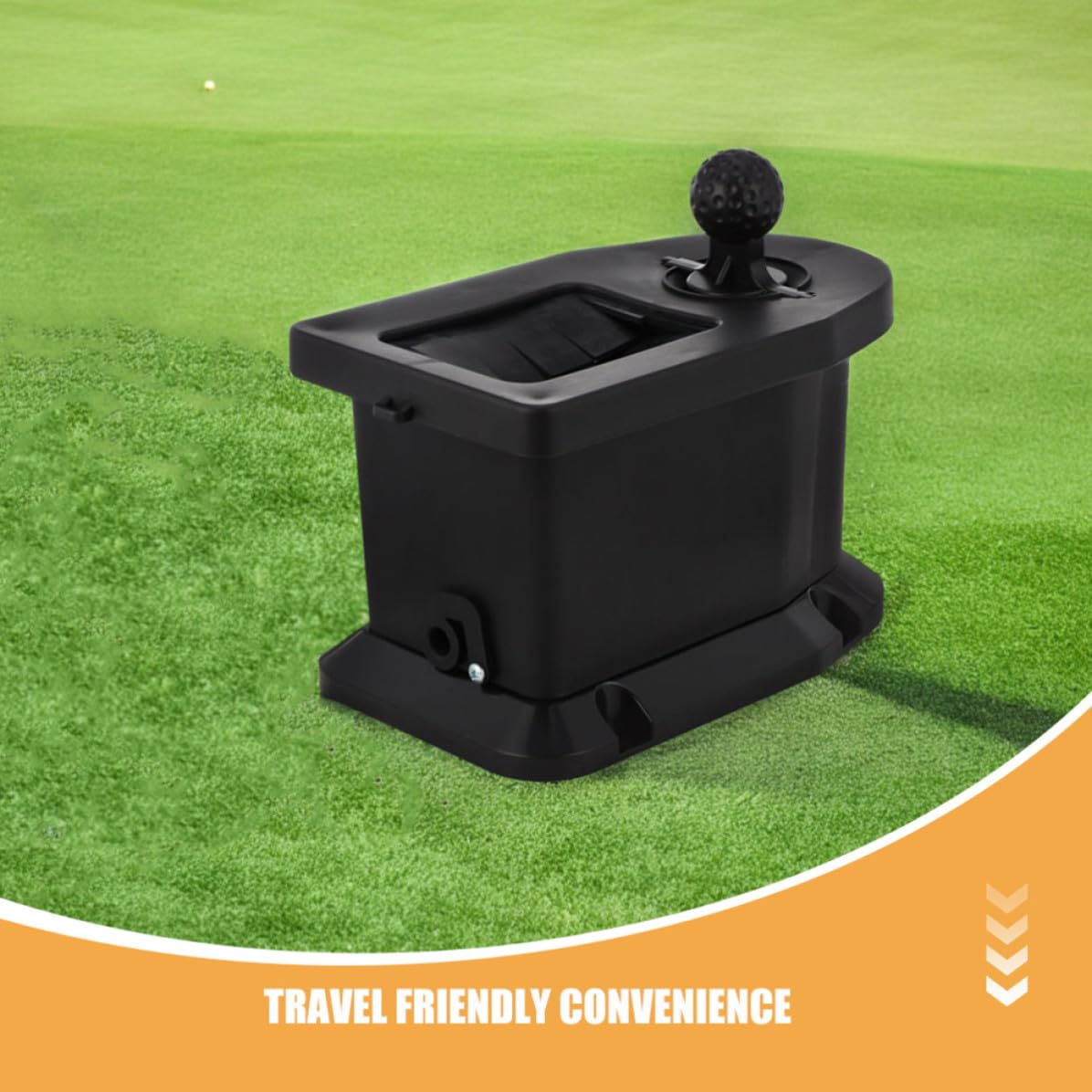 Limpiador de Palos de Golf Lavadora de Palos de Golf Plástico Negro Limpieza Suave Viajes Torneos