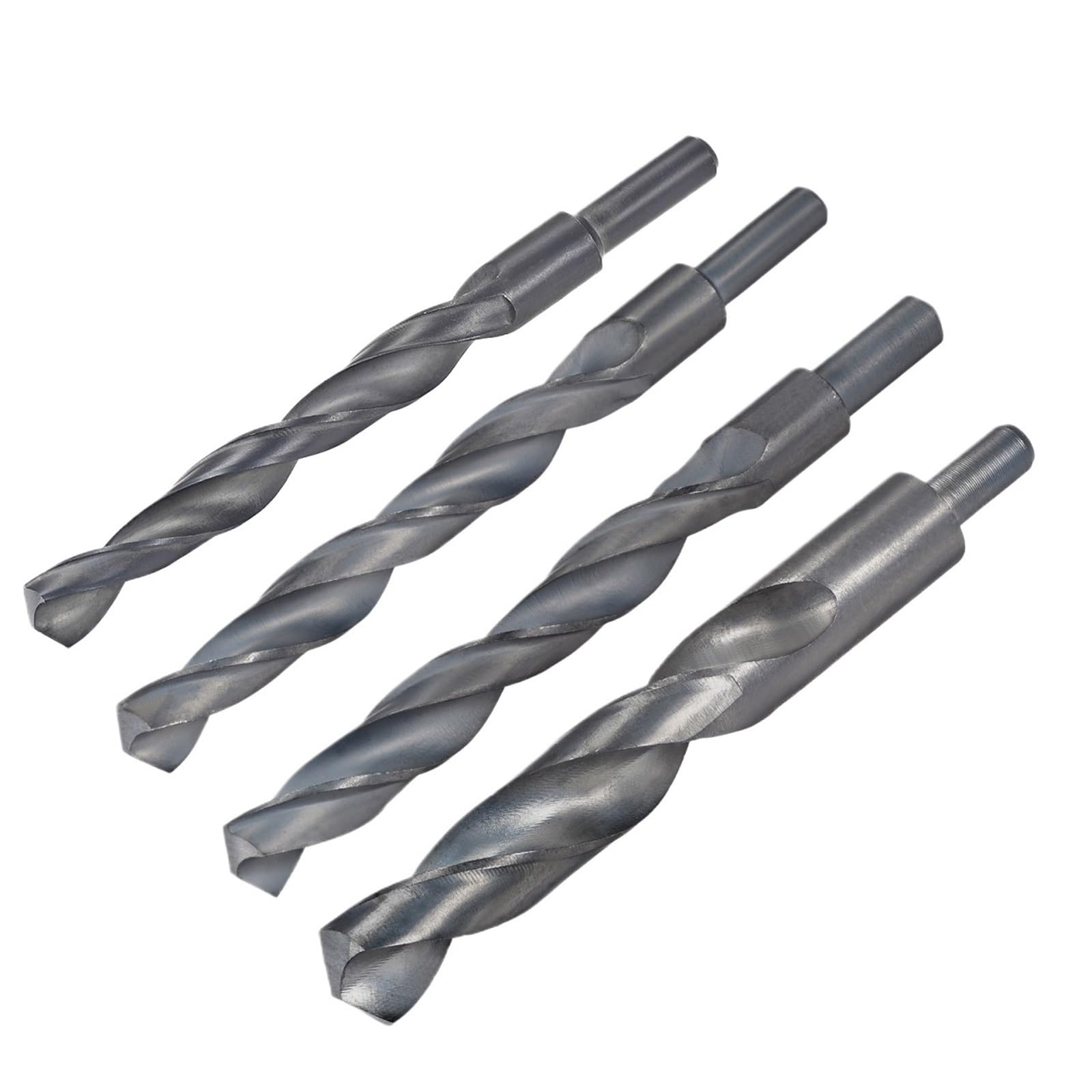 1 x wiertło spiralne ze zmniejszonym chwytem, stal szybkotnąca, 4241, z chwytem 10 mm, do stali nierdzewnej, żelaza, miedzi, mosiądzu, 16 mm, 14, 16, 16, 18, 20, 25 mm