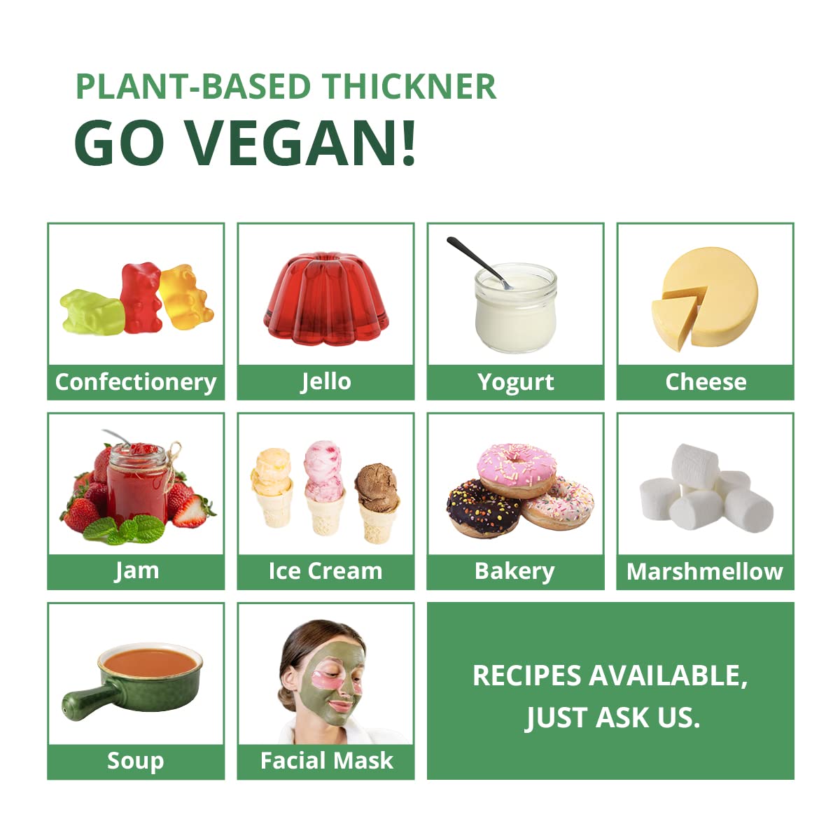 Buy LIVING JIN Agar Agar Powder (4oz) Vegan Gelatin Substitute, 100