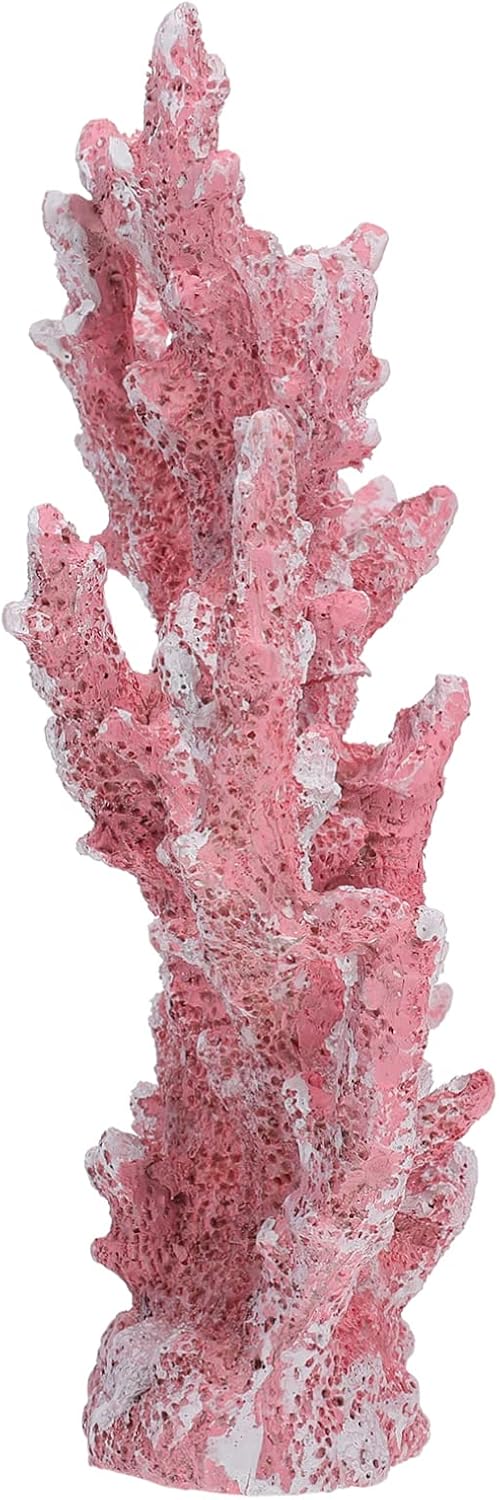 DECHOUS Artificial Coral Ornament Resin Coral Decor for Fish Tank Realistic Aquarium Decoration Micro Landscape for Home Decor and Fish Enthusiasts