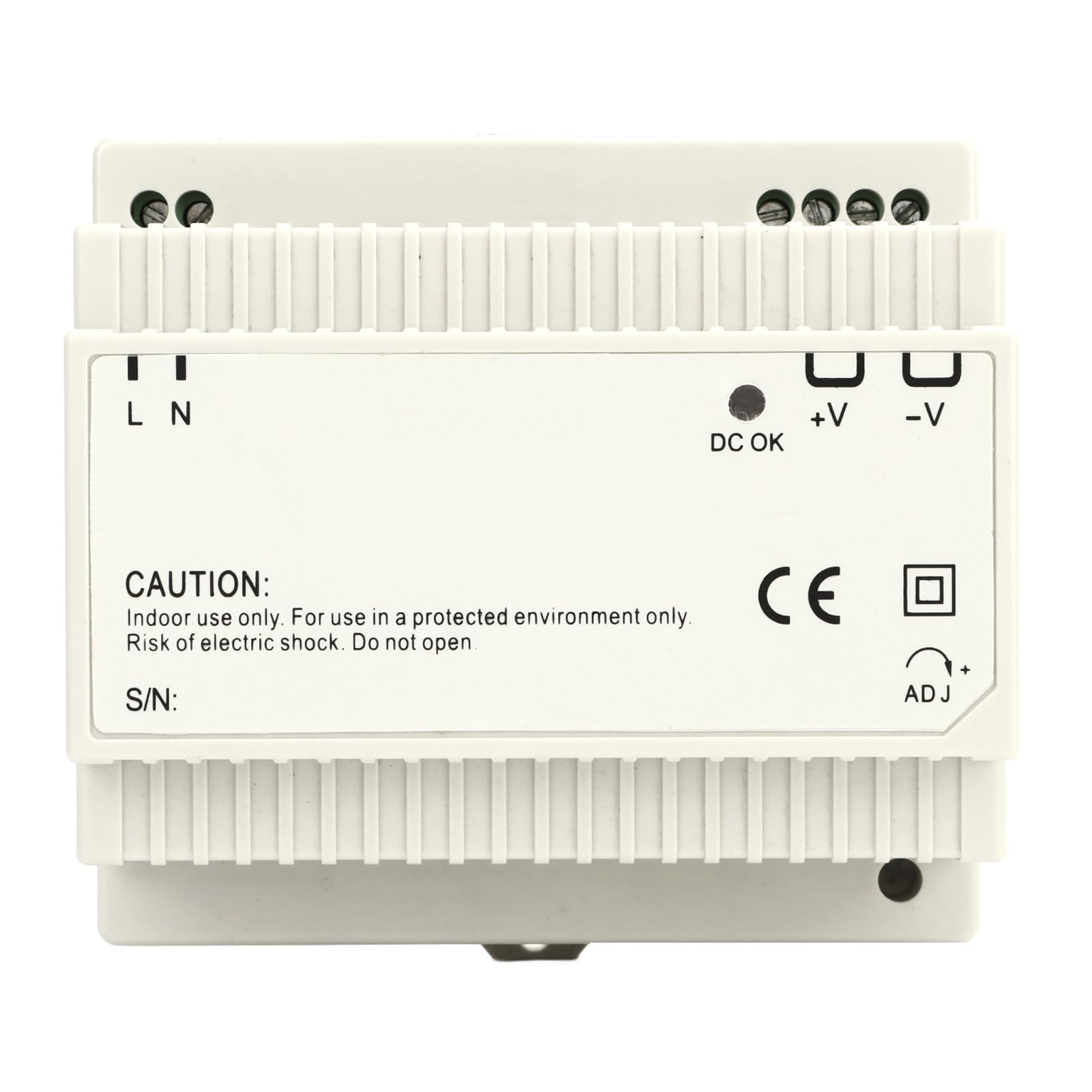 Zasilacz Impulsowy 100W DIN Szyna, Kształt Stopnia AC na DC (24V)