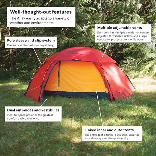 Carpa Hilleberg Allak para 2 Personas 4 Estaciones miniatura 2