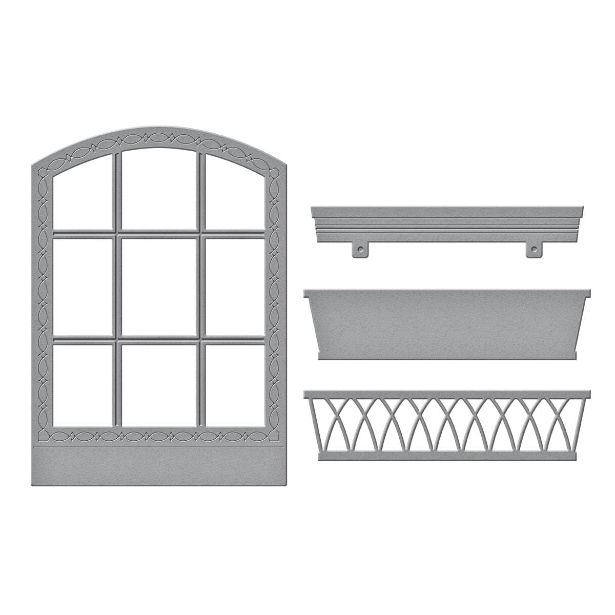 Spellbinders Vista View Window Etched Dies, Metal - Image 6