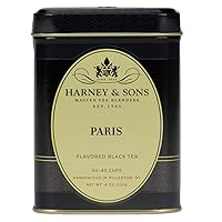 Vista 7 de Harney & Sons Black Earl Grey y Paris - Té de hojas sueltas, 8 onzas
