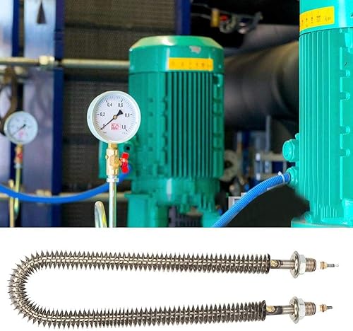 Miniatura 5 de 220 V 1kW U Tipo Tubo de calor con aletas Elemento eléctrico Aleta Calefacción U Tubo de acero inoxidable Calefacción de tubería para hornos Aire