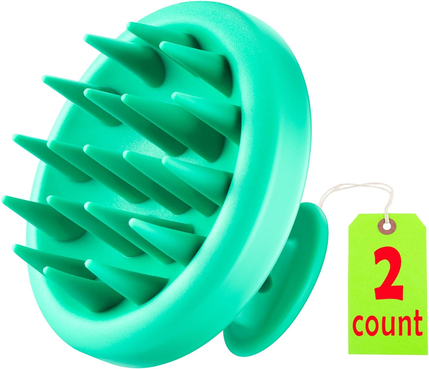 KTKUDY Scalp Massager Shampoo Brush 2 Pack OnePiece