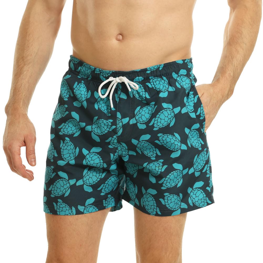 RIPT Essentials Bañador para hombre Shorts de Baño con Protección Solar UV 50 de Secado Rápido