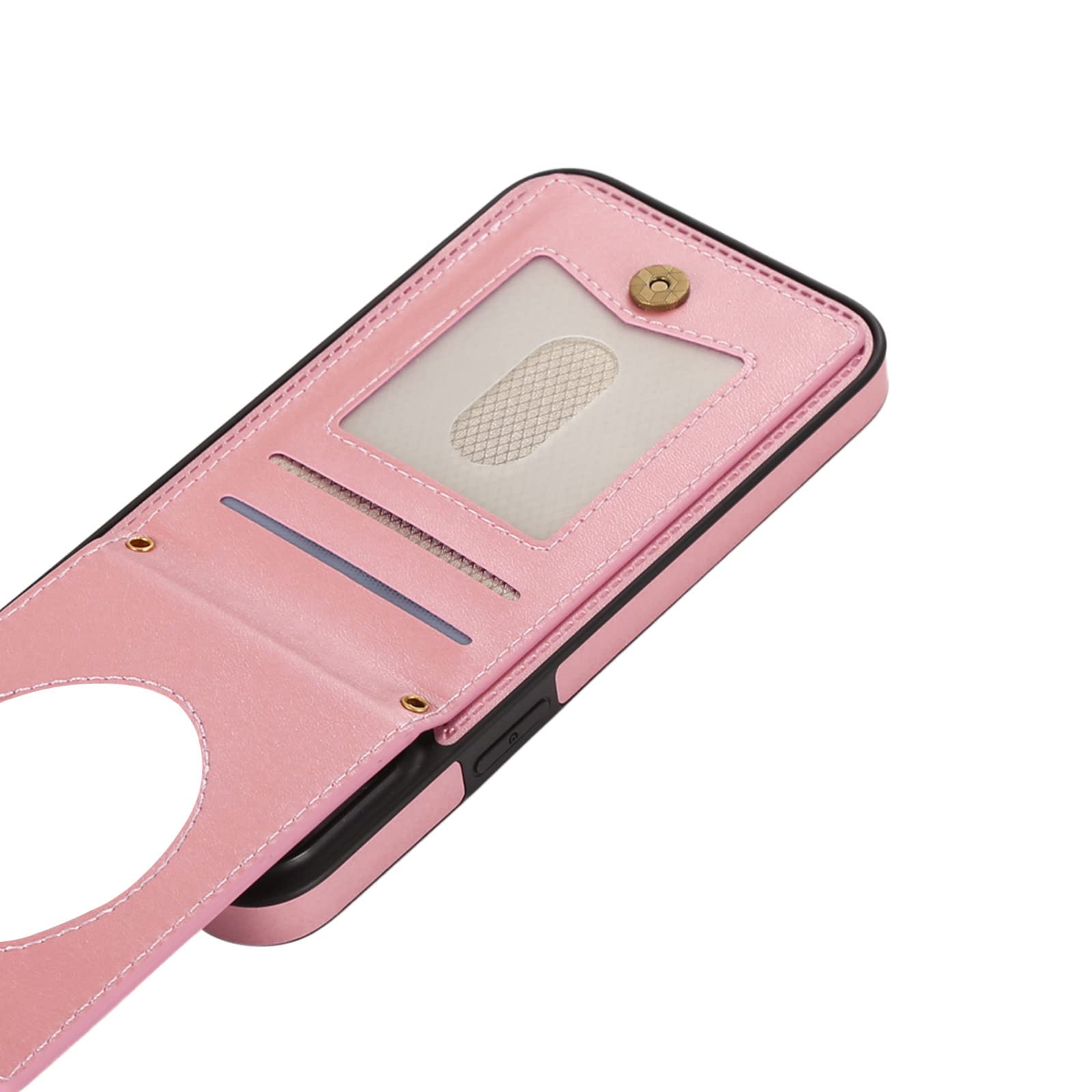 MMHUO Custodia per iPhone 14 Pro con supporto per carte