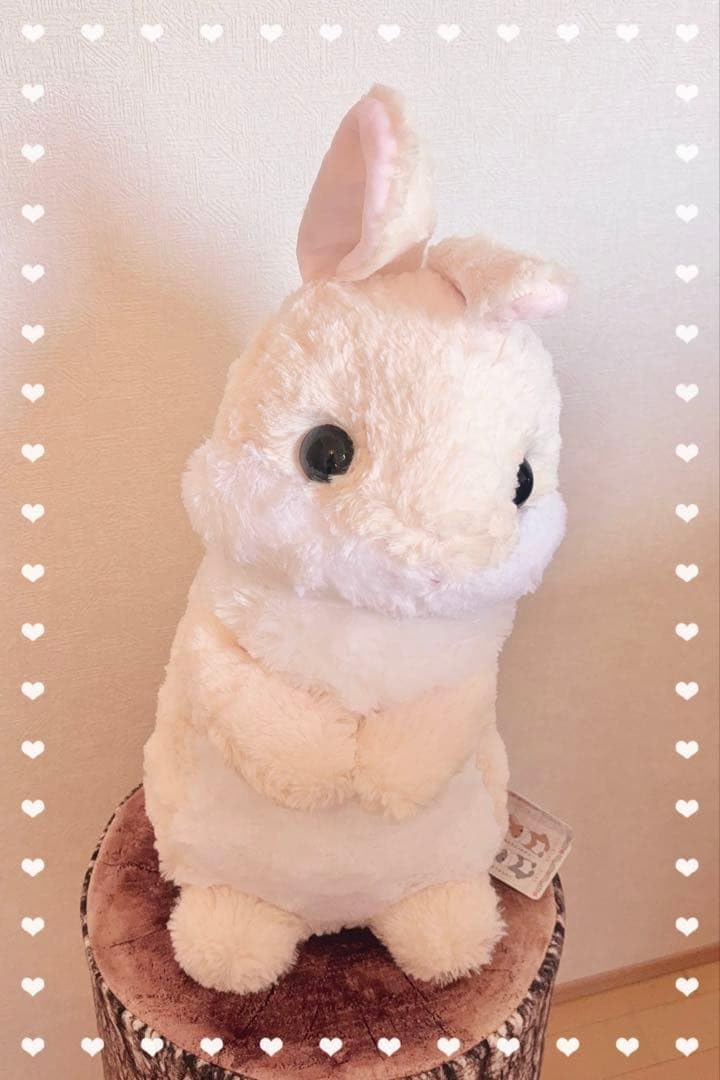 Amazon.co.jp: うさちっち ウルトラBIG ばにらっち うさぎぬいぐるみ