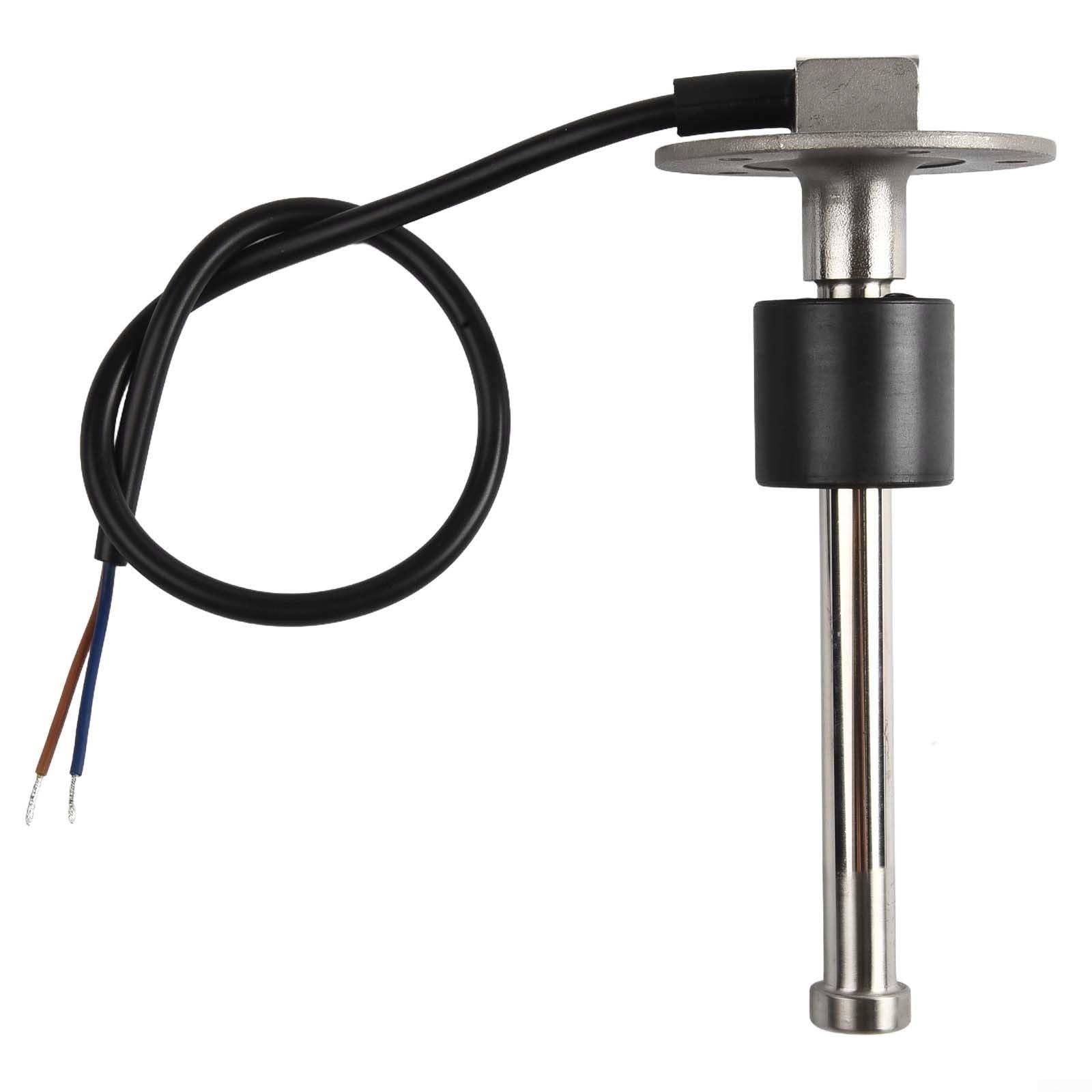 Caswynlife Stainless Steel Fuel Level Sensor SAE 5-Hole Mounting For Marine Automotive Truck Bus, IP67 Waterproof Oil Water Tank Sender Unit Compatible With 240-33 Ohm US Standard(150mm) โ image 1