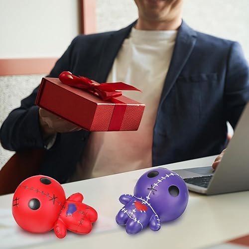 Miniatura 6 de Honoson 12 muñecas de vudú de terror, muñeca fantasma, juguete perfumado para aliviar el estrés, juguetes suaves para apretar, juguete Kawaii de