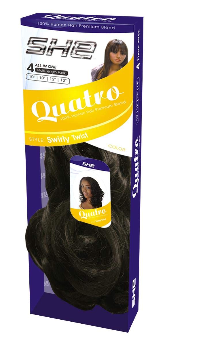 SHE Q/SWIRLY TWIST-#4 (Pack of 3)