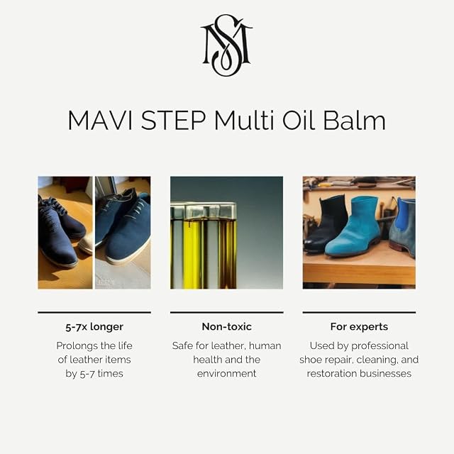Foto 4 de 6 de MAVI STEP Crema Renovadora Multi Oil Balm para Gamuza y Nobuk - 112 Rojo