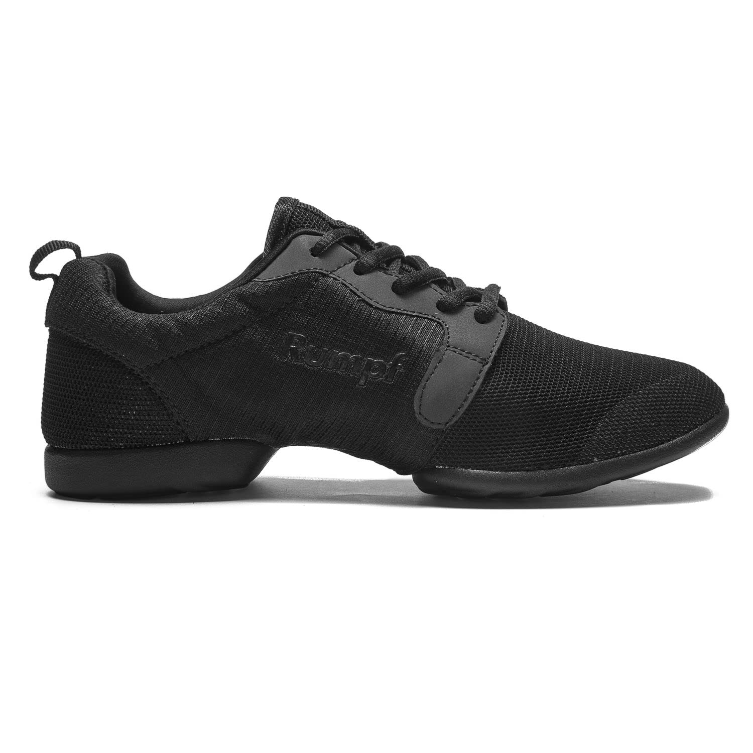 Rumpf Mojo 1510 Tanzsneaker Tanzschuhe Hip Lindy Hop Gymnastik Trainings Hallen Aerobic Schuhe schwarz