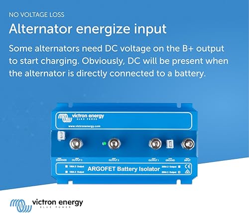 Miniatura 4 de Victron Energy Argofet Aisladores de Batería 200-3AC (3 Baterías 200 Amperio)