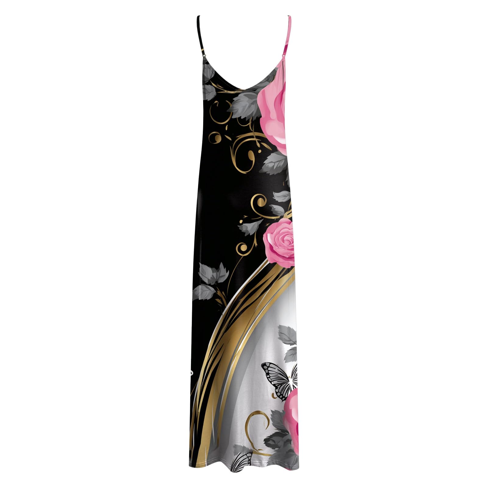 Abito Bianco Donna Elegante Abito Estivo da Donna alla Moda e Casual con Scollo a V e Maniche Lunghe, Ideale per Vacanze al Mare o in Resort. Vestito Estivo Elegante