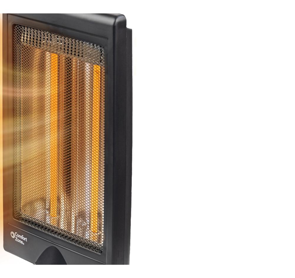 Amazon.com: Comfort Zone Oscillating Portable Space Heater, Flat