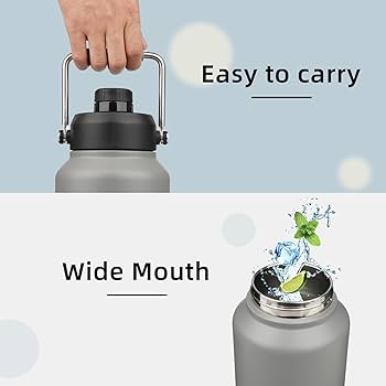 Amazon.com: Konokyo Half Gallon Jug with Handle,64 oz