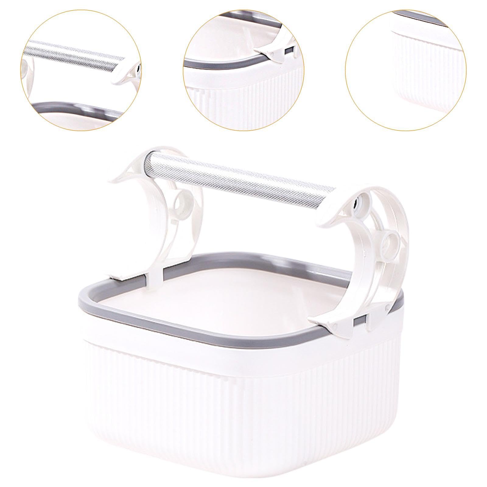 Generic Parrot Play Stand Aluminum Alloy Stick Portable Activity Toy Removable Bird Perch Play Stand Tabletop Perch for Parakeets