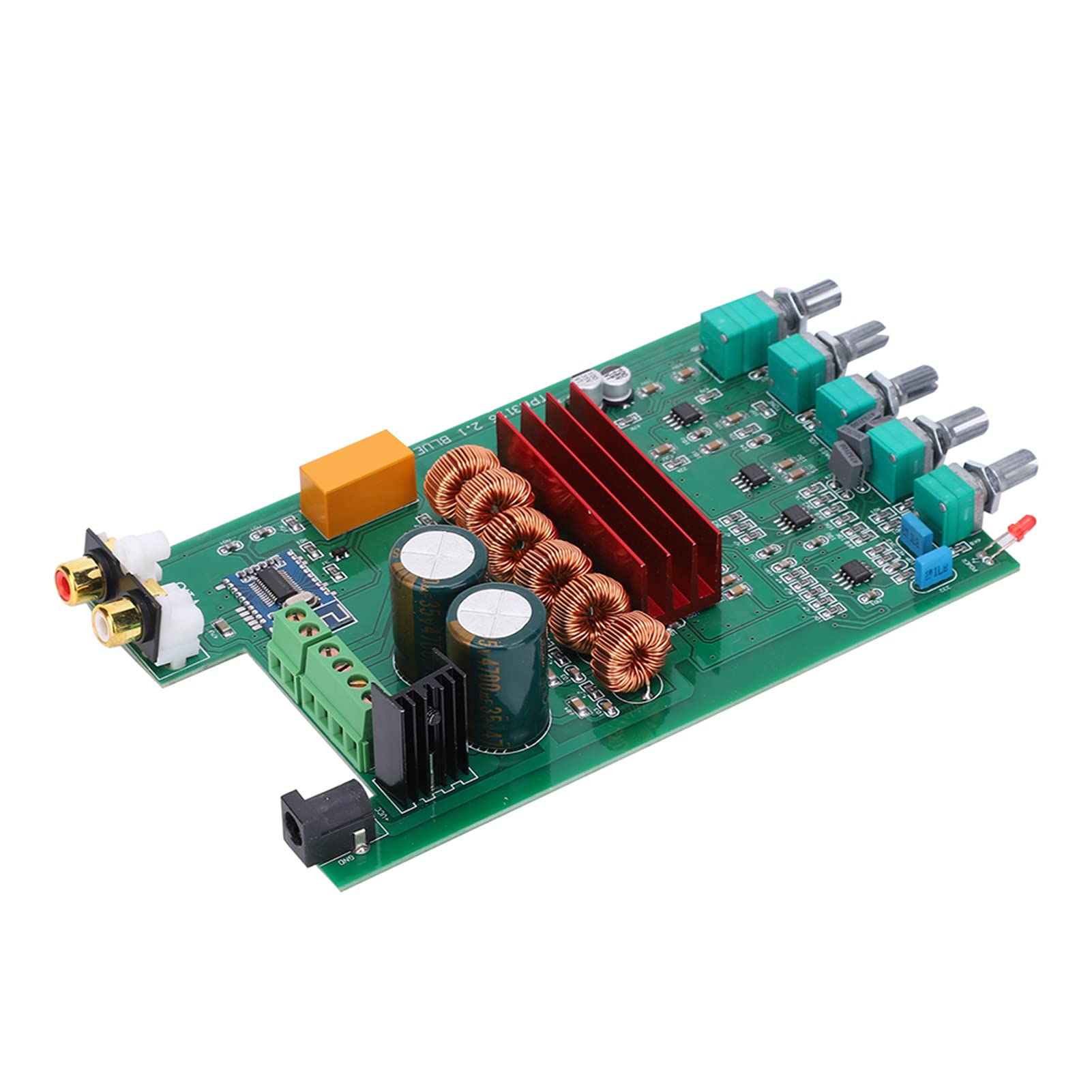 Yosoo Health Gear Carte d'amplificateur de Puissance Numérique PCB Bluetooth 5.0 Module d'amplificateur de Puissance 300 W TPA3116D2 Sortie Claire à Faible Distorsion pour Caisson de Basses Audio