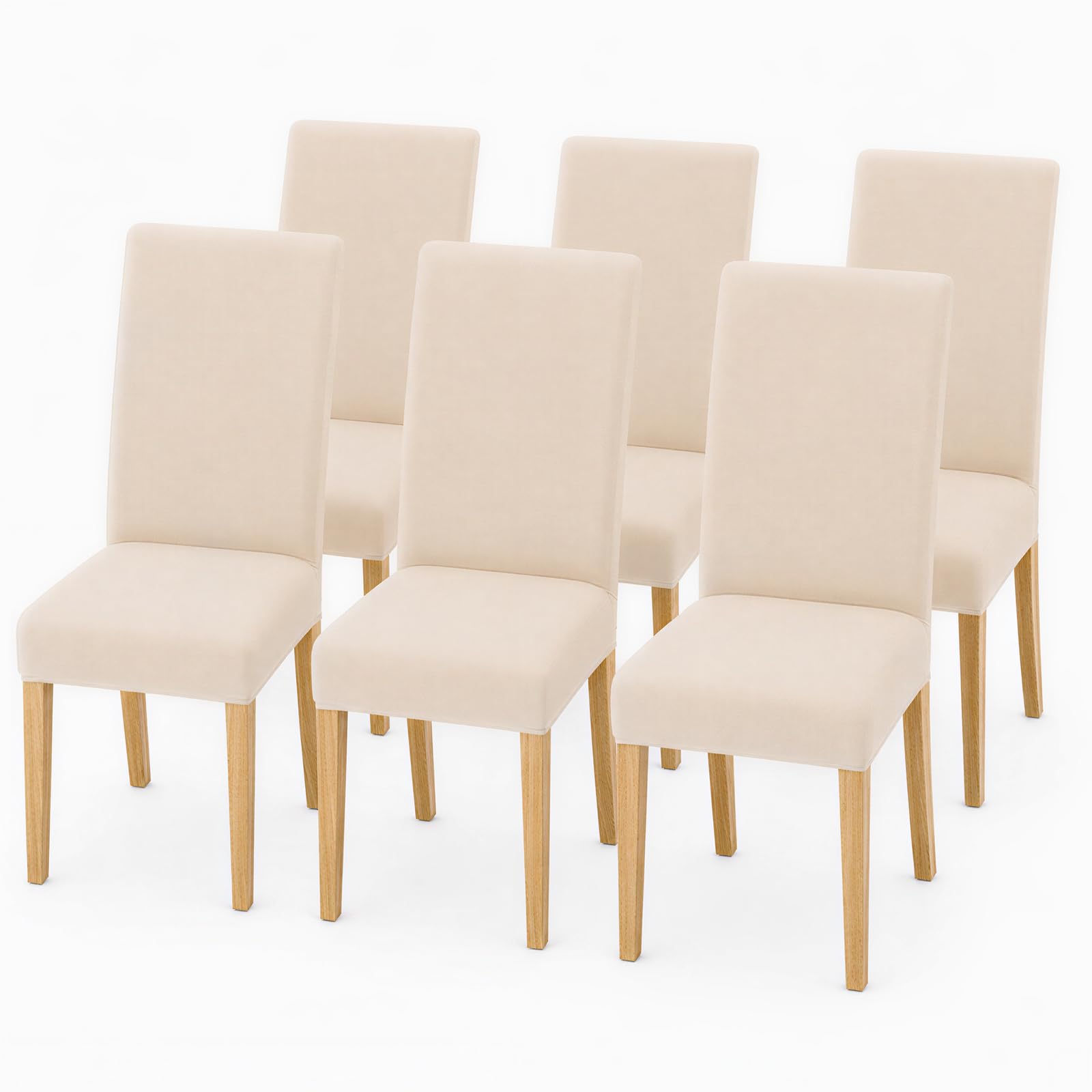 Kinberry Dining Chair Slipcovers (6, Off White)