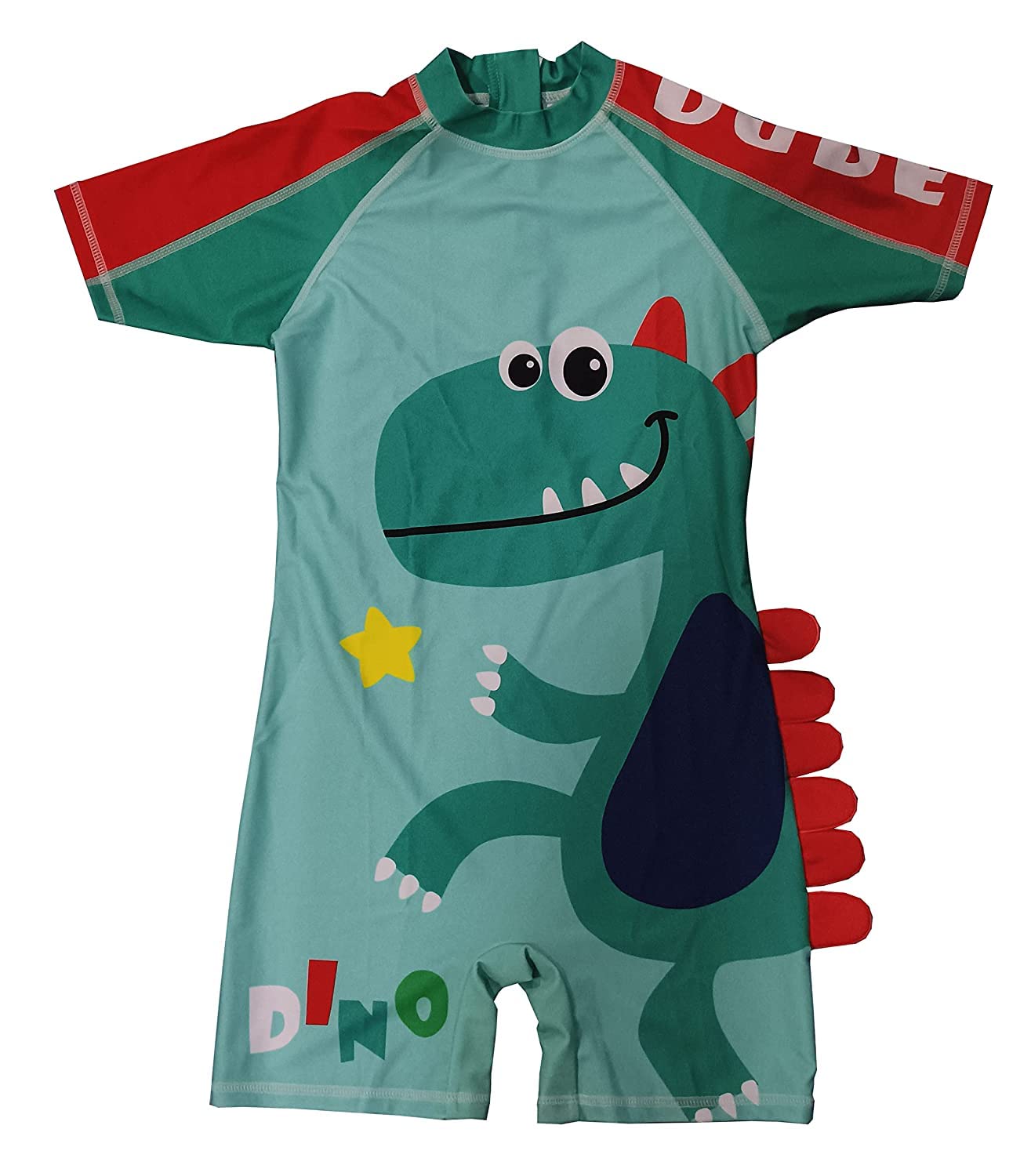 Kriva One Piece Swimwear Sun Protection Quick Multi Design Baby | Boys | Girls | Kids Swimsuit Ruffle (1-pcs)