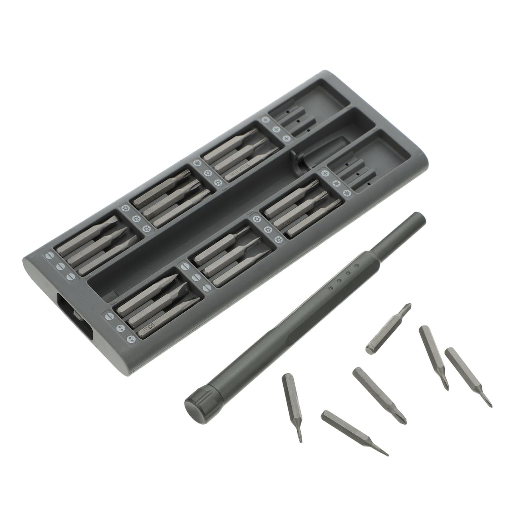 LIFKOME Complete Electronics Repair Kit 48-piece Screwdriver Bits Easy to Carry Storage Case for Daily Maintenance