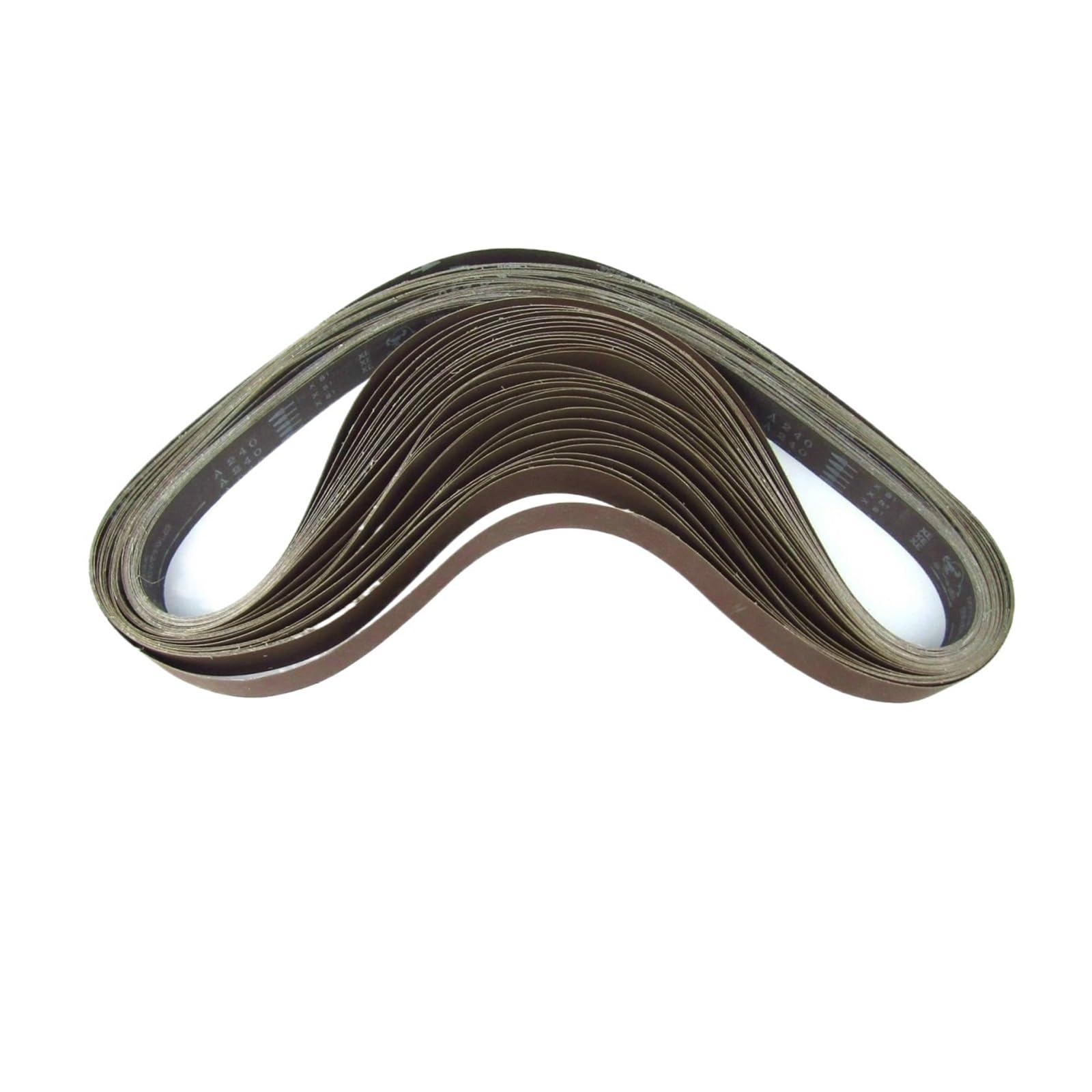 10 nastri abrasivi 1800x50, grana 60-600 | Utilizzare for la lucidatrice dell'adattatore for levigatrice(40)