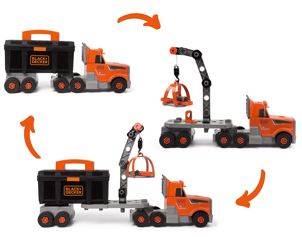 Smoby 7600360175 Ciężarówka z narzędziami Black&Decker