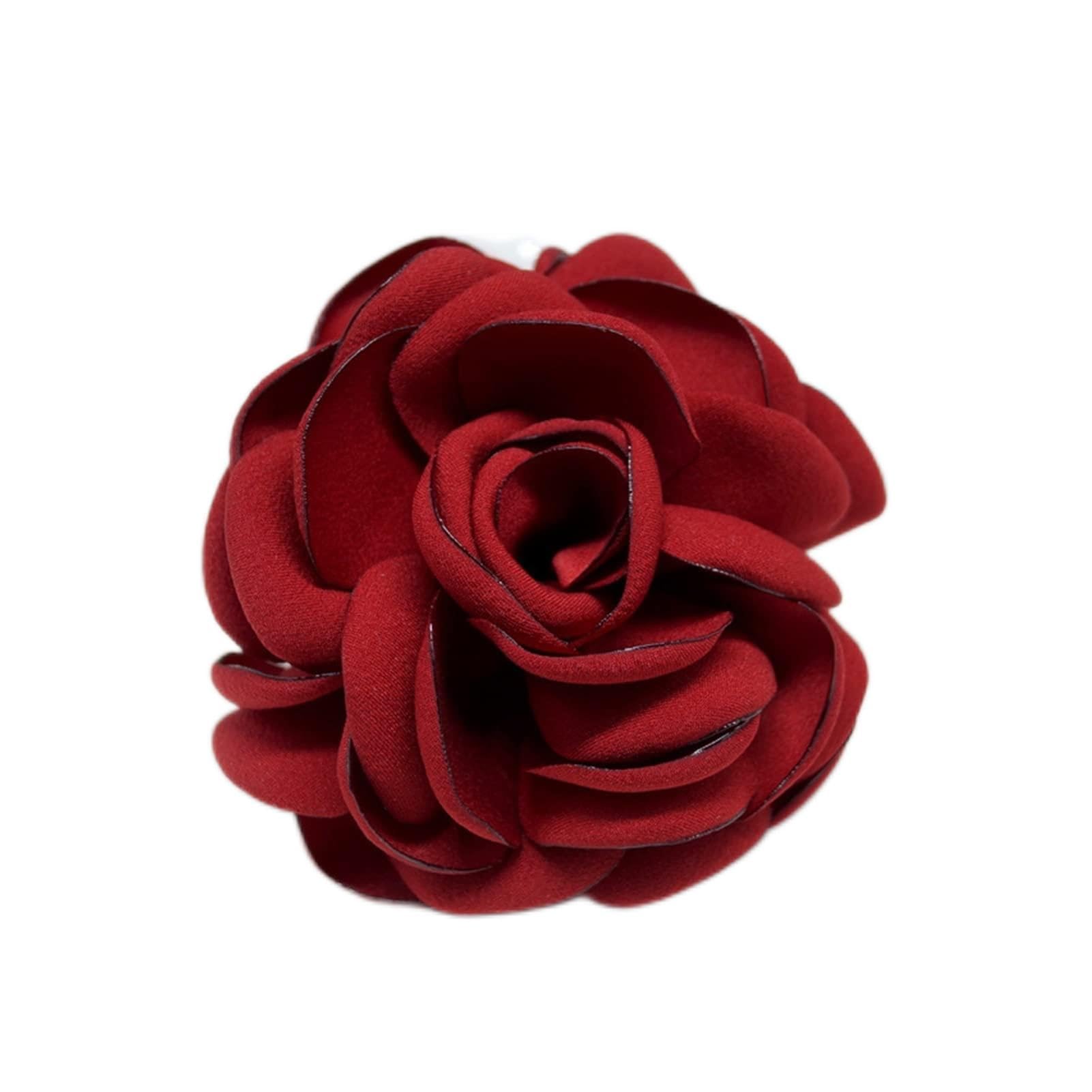 Pin Schmuck Geschenke für Frauen Stoffblumen Broschen Stoffkunst Frauen High-End-Brustbrosche für Anzüge Anstecknadel Jacken Strickjacke Zubehör Schmuck Broschen & Anstecknadeln (Farbe: C)