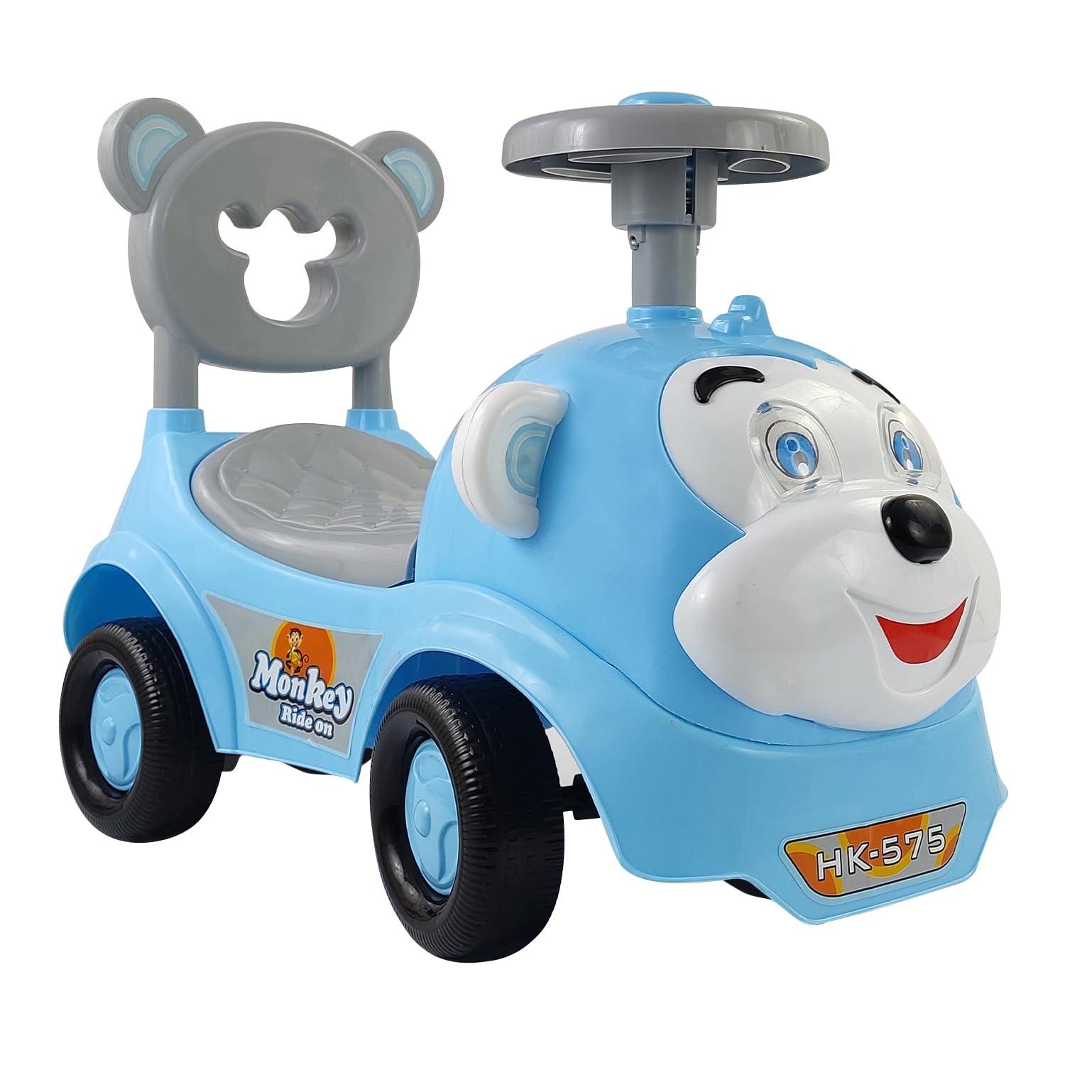 Dash Monkey Ride On for Kids, Baby Car, Ride On for Kids 2 Years+, Push Car for Baby with Backrest and Under Seat Storage Utility Box for Toys (Capacity 20kg | Blue) (B081QCX8PP) Amazon Price History, Amazon Price Tracker