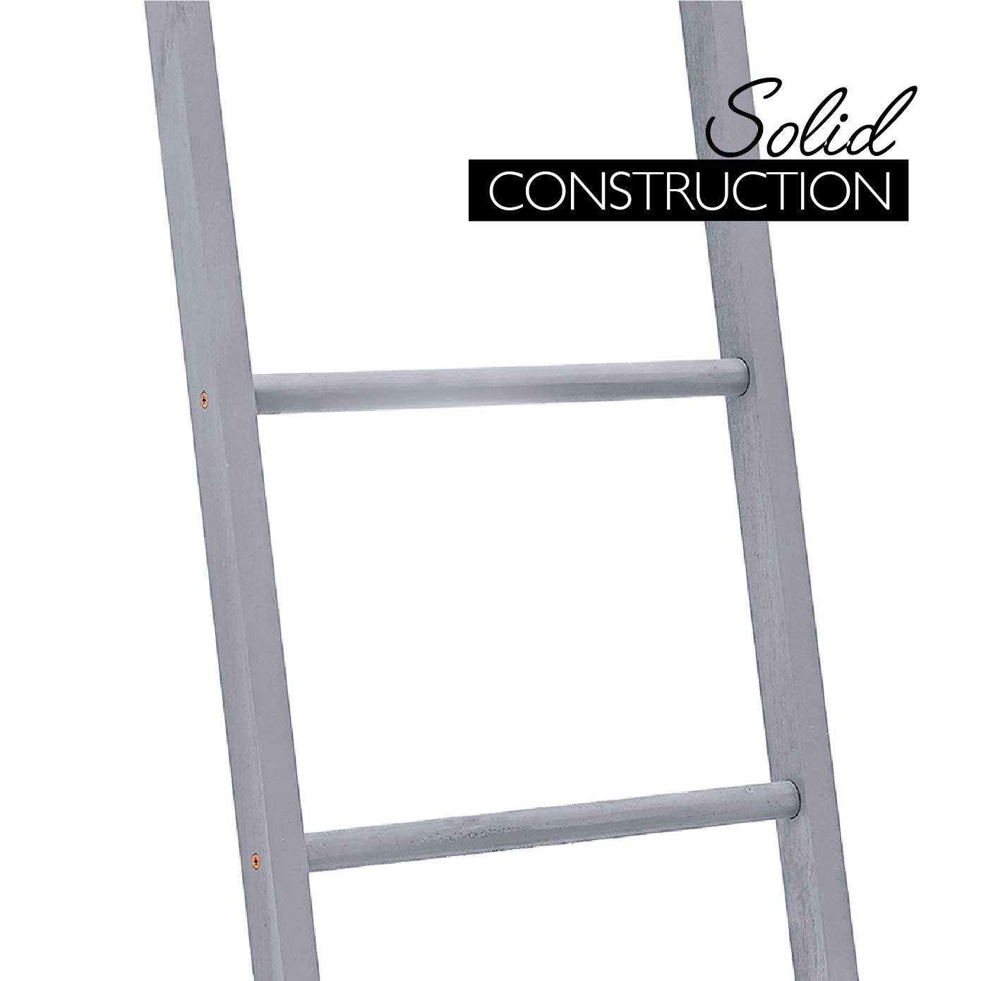 Buy BALIBETOV Premium Pine Wood Decorative Ladder, Blanket Ladder