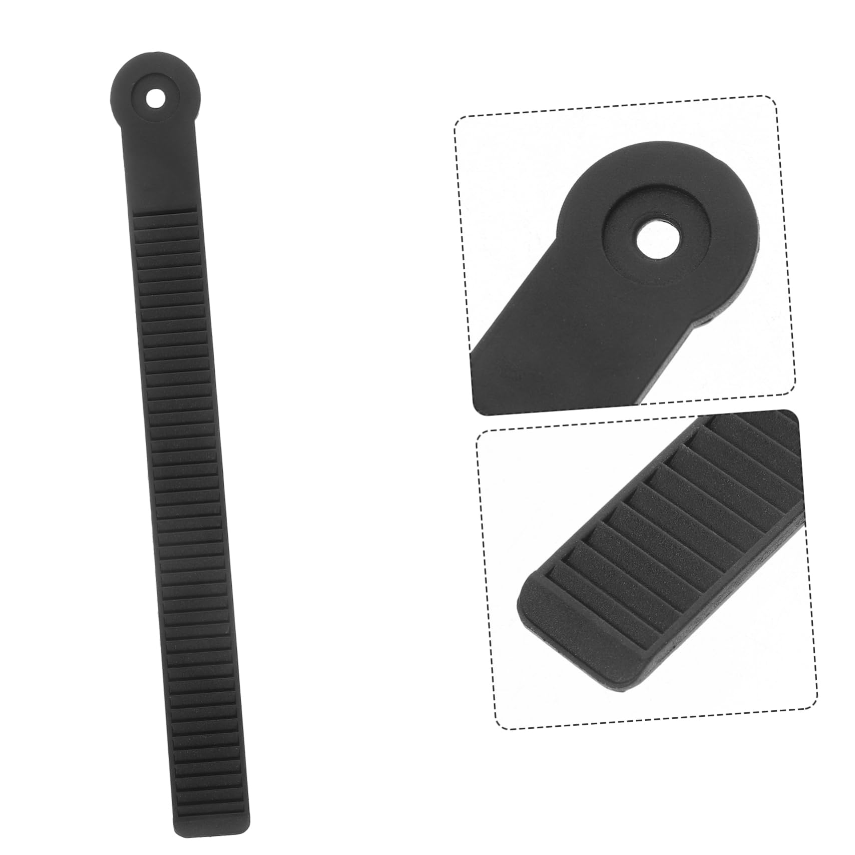 SOLUSTRE Cinghie per Pattini a Ruote e Snowboard in Materiale Robusto Fibbia 200 CM, Strap Caviglia Leggero e Compatto per Pattinaggio Professionale e attività Outdoor