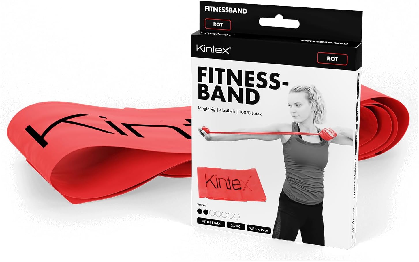 Fitness Band Exercise Band Resistance Band and Strengths