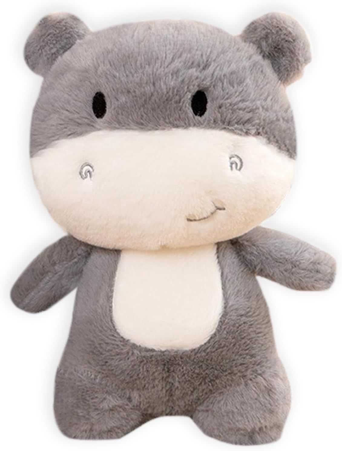AUCOOMA9.8" Hippo Stuffed Animals Soft Stuffed Hippopotamus Plush Toy Hippo Plushie Doll