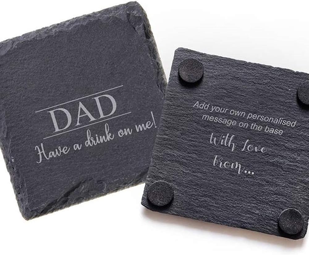 12 Pack 4 x 4 Inch Gorgeous Black Slate Stone Coasters Bulk Square Slate for Drink Bar Kitchen Home, Handmade Natural Rough Edge, Set of 12 - Image 3