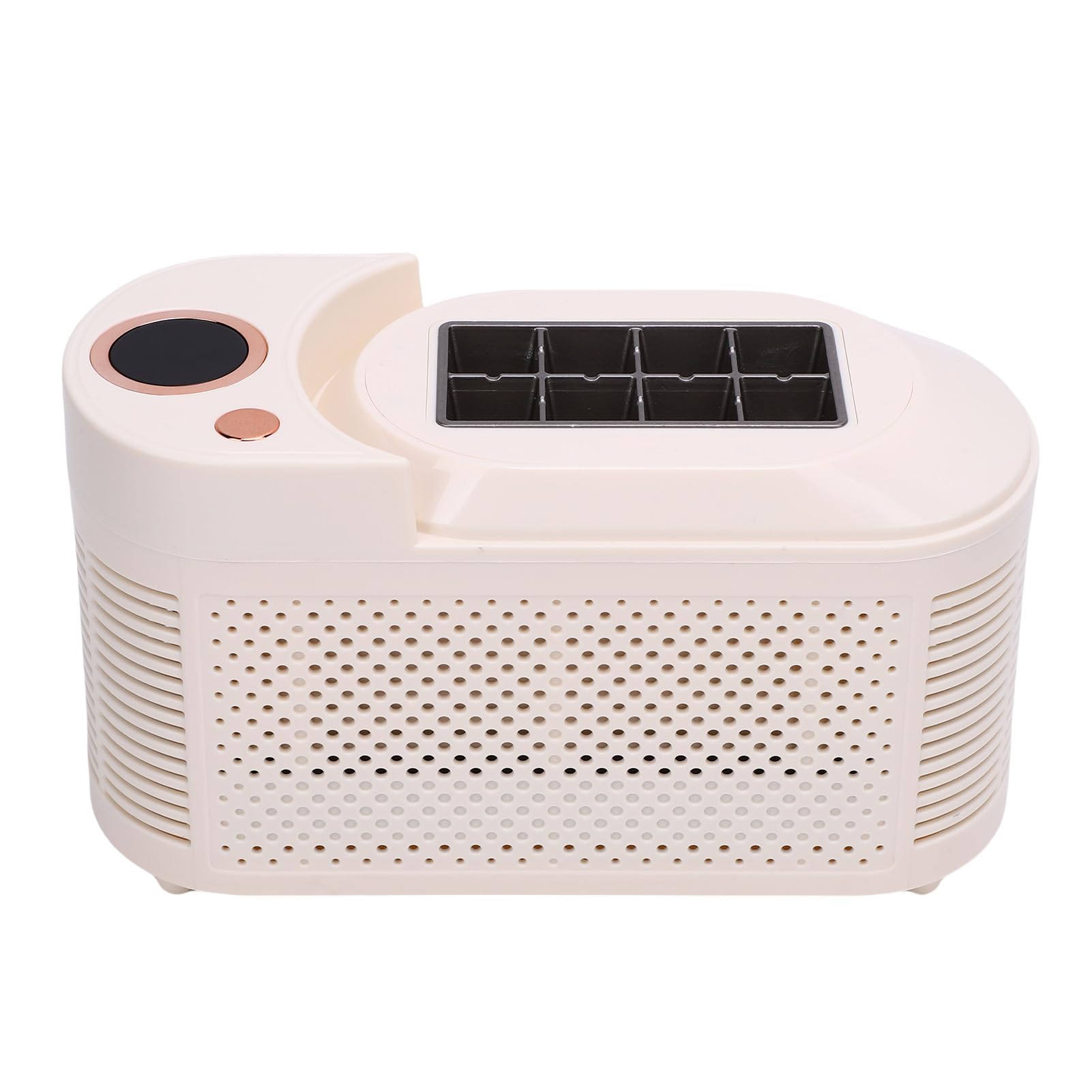 Fabricante de Hielo de Encimera, 120W 8 Cubos en 10-15 Minutos Compacta Fabricante de Cubos de Hielo Maker de Hielo para Acampar, Viajar y Actividades Al Aire Libre (Enchufe de