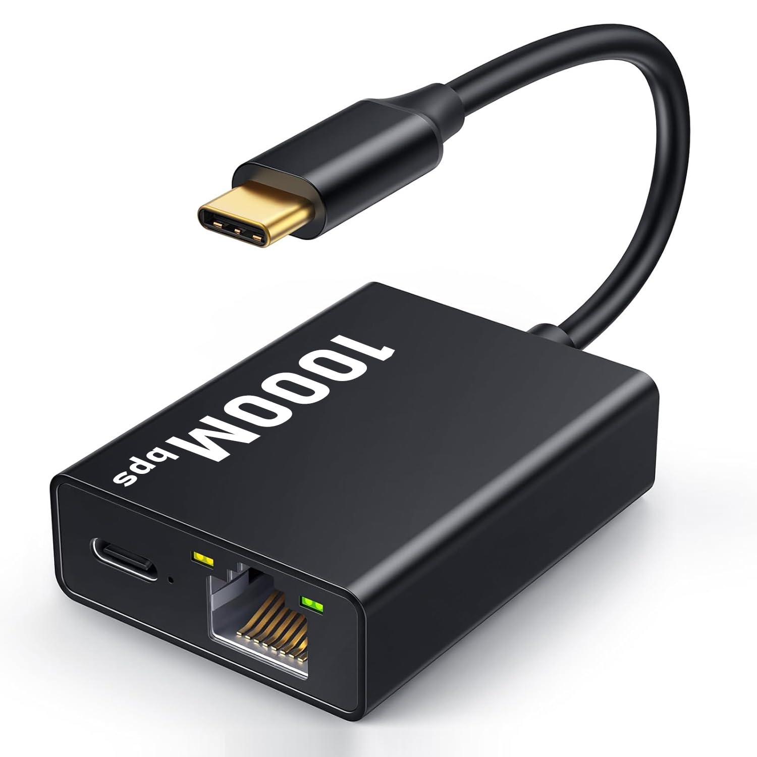 Verilux® USB-C to Gigabit Ethernet Adapter with 100W PD Charging, USB Type-C LAN Network Adapter 1000Mbps, Plug and Play for Chromecast HD/4K, Laptop, Tablet, Aluminum Portable Ethernet Converter-picture-15
