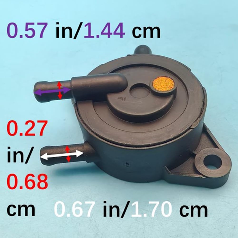 Fuel Pump for Kohler 17HP-25 HP Small Engine Lawn Mower Tractor 24-393-16-S 24-393-04-S, for Honda 16700-Z0J-003 16700-ZL8-003 LG808656 49040-0769 49040-2075 49040-7001 49040-0801 Z205