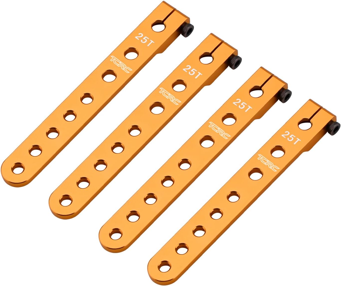 4PCS Aluminum 25T Servo Arms Horns for RC Futaba All 1/10 Model Car