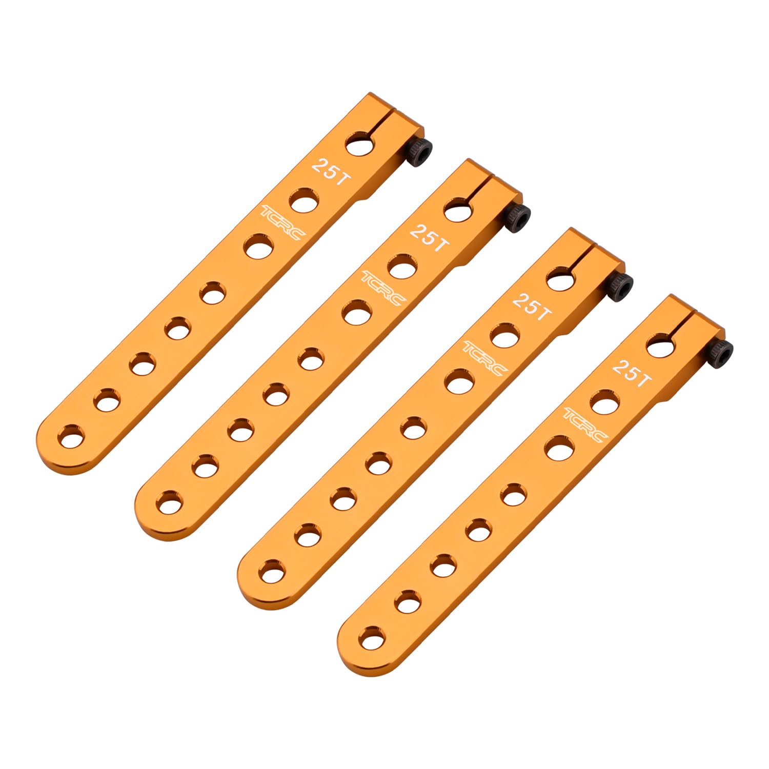 4PCS Aluminum 25T Servo Arms