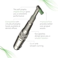 Vista 3 de Bilistic Pro-Series - Pulidor de dientes y luz LED para blanquear los dientes, pulidor profesional en casa con pieza de mano con cable y suero